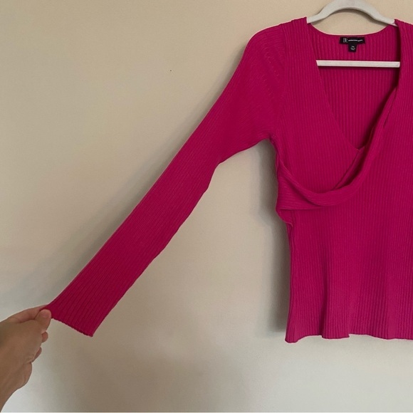 I.N.C. Internaional Concepts Fuchsia Pink Knit Sweater Top Size XXL - Picture 4 of 11